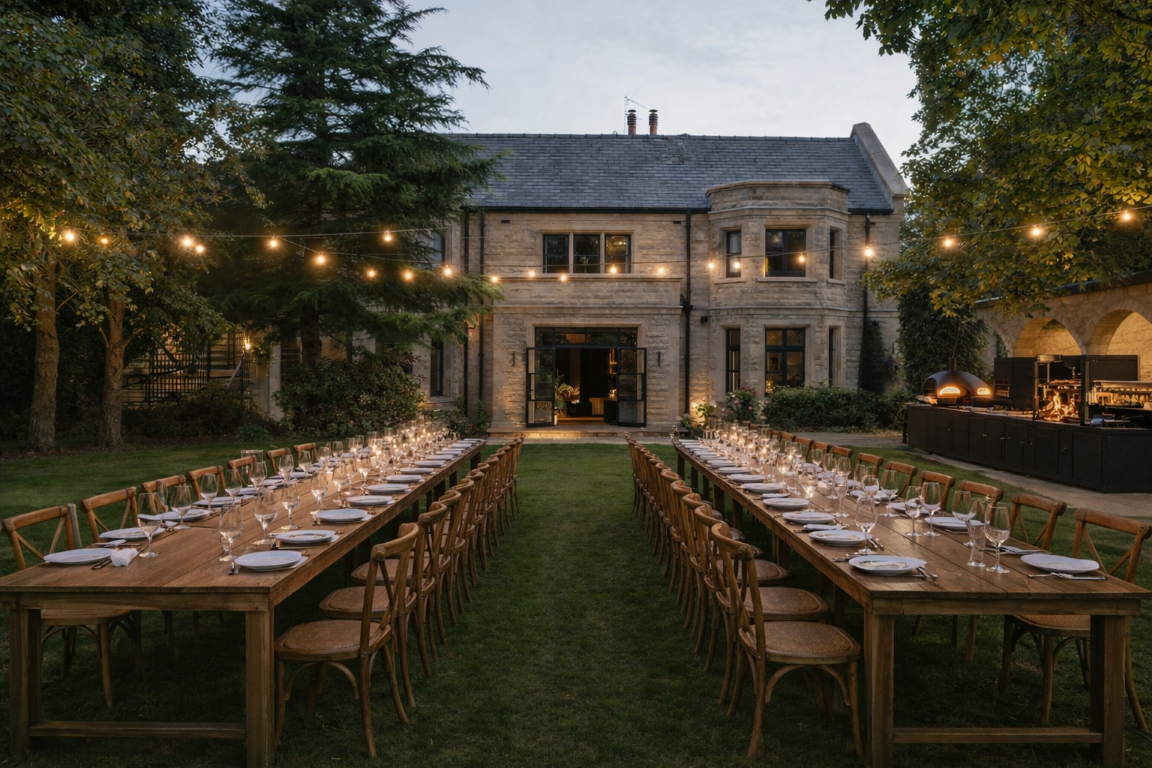 Fire Feast Night at Longridge House